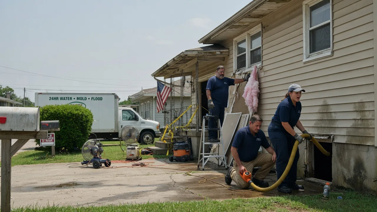 Water Damage Repair in New Berlinville, PA near me